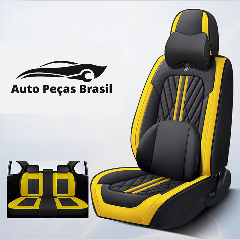 [SITE OFICIAL] Kit Cover Deluxe®️  Kit de Capas para Banco Automotivos - Luxo e Conforto Garantido! Só HOJE com Desconto Exclusivo + Kit de Tapetes de Brinde + Frete Grátis!